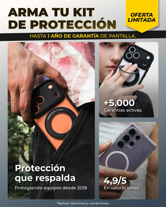 Kit con Garantía de pantalla