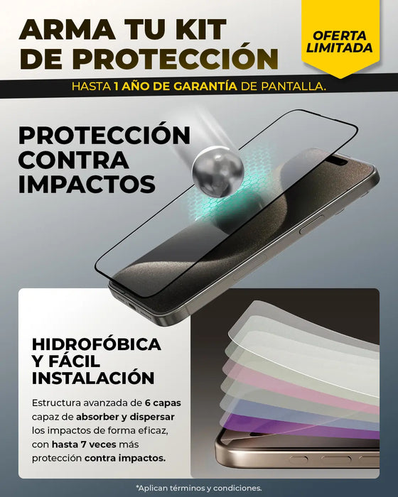 Kit con Garantía de pantalla
