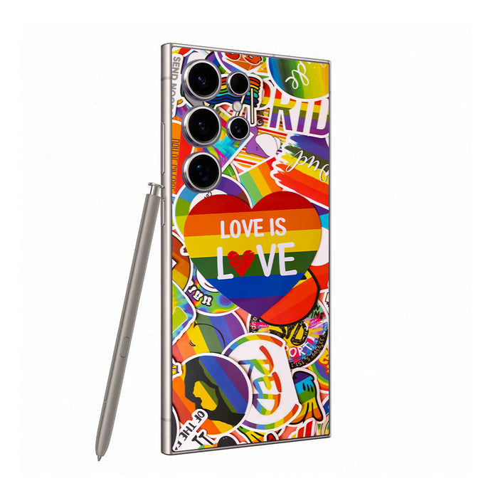 Lámina BackCover Skin Rainbow - Samsung