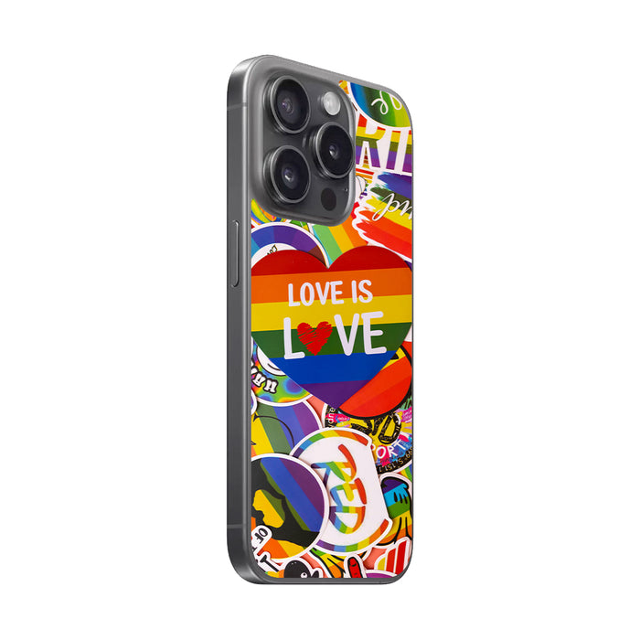 Lámina BackCover Skin Rainbow - iPhone