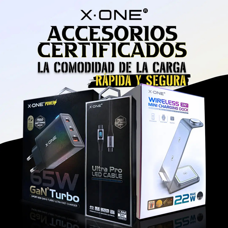 Cable de Carga y Datos Ultra Pro 100W 480Mbps X-ONE Nylon