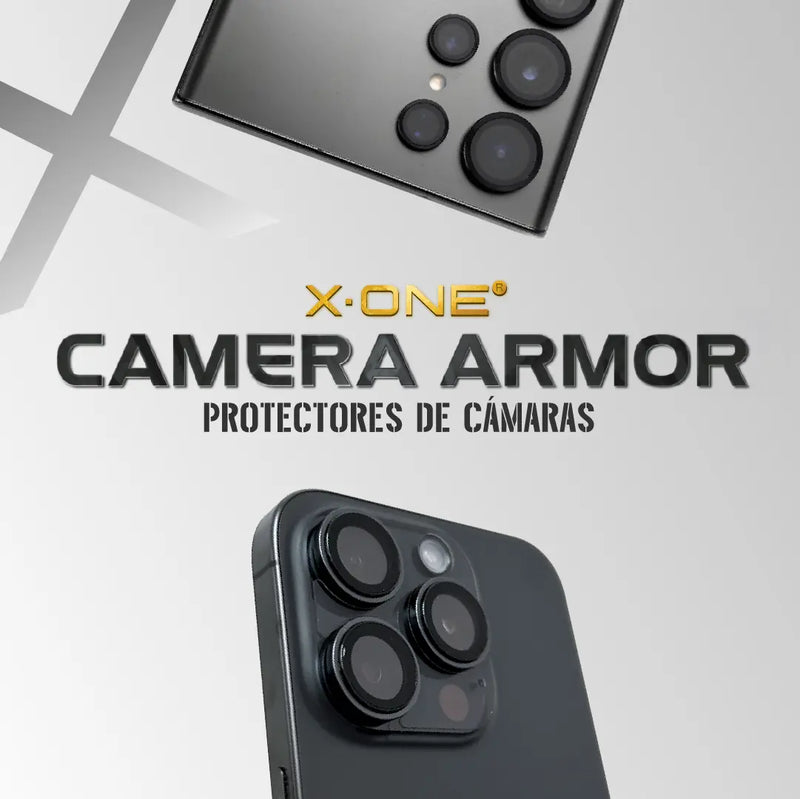 X-ONE Protectores de Cámaras iPhone Samsung Resistentes