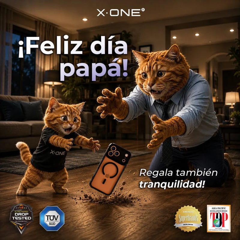 Un año de garantía de pantalla, registrate. Usa X-ONE