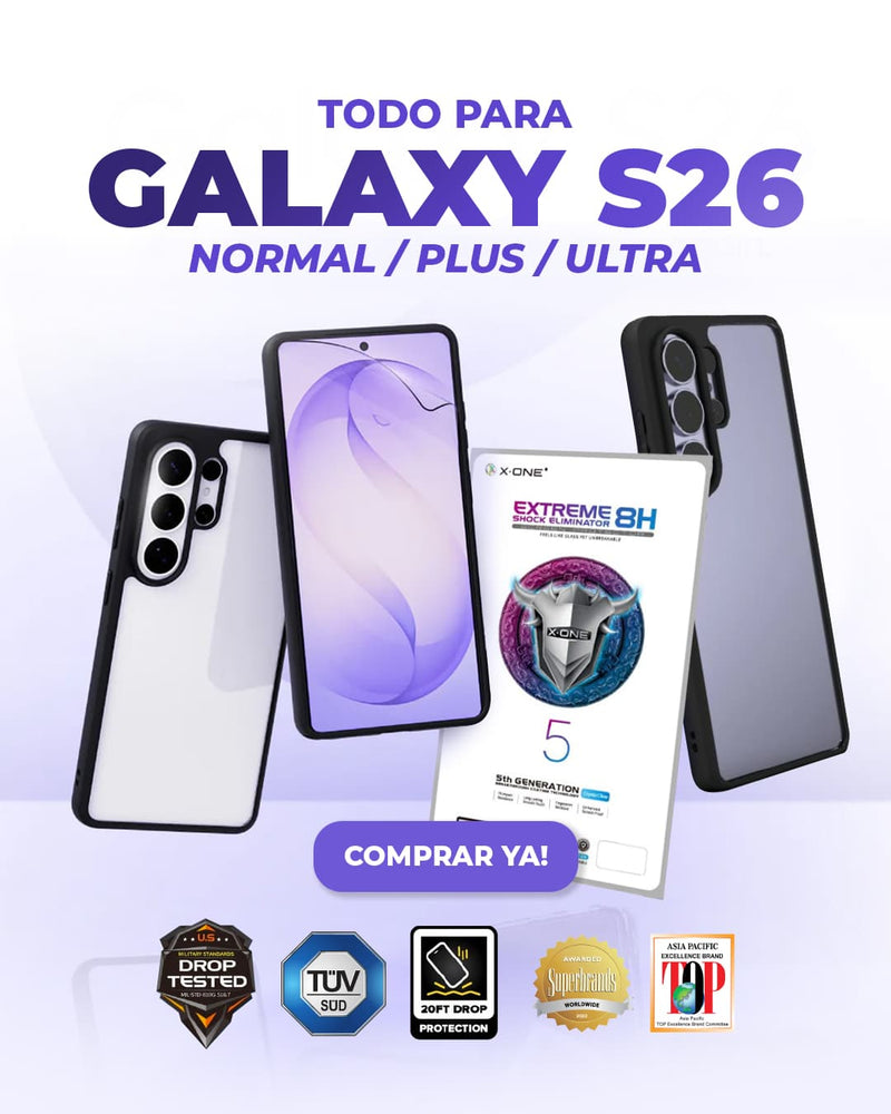 Accesorios para Galaxy S26 Series Antishock Garantizable