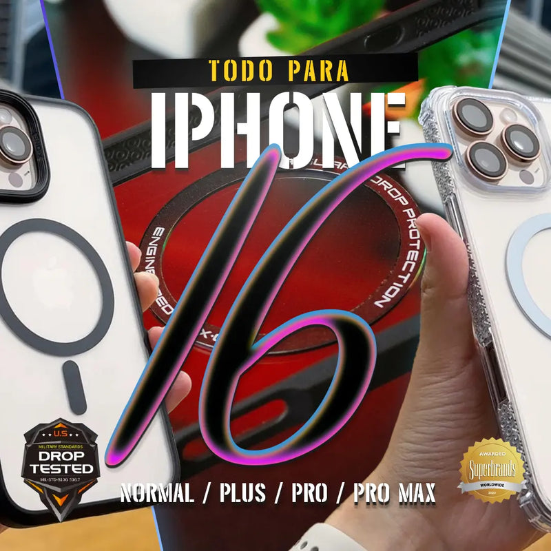 Accesorios para iPhone 16 de XONE Carcasas, Láminas, Protector de cámaras