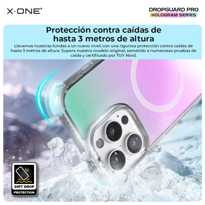 Carcasa DropGuard PRO Hologram iPhone 16 Serie