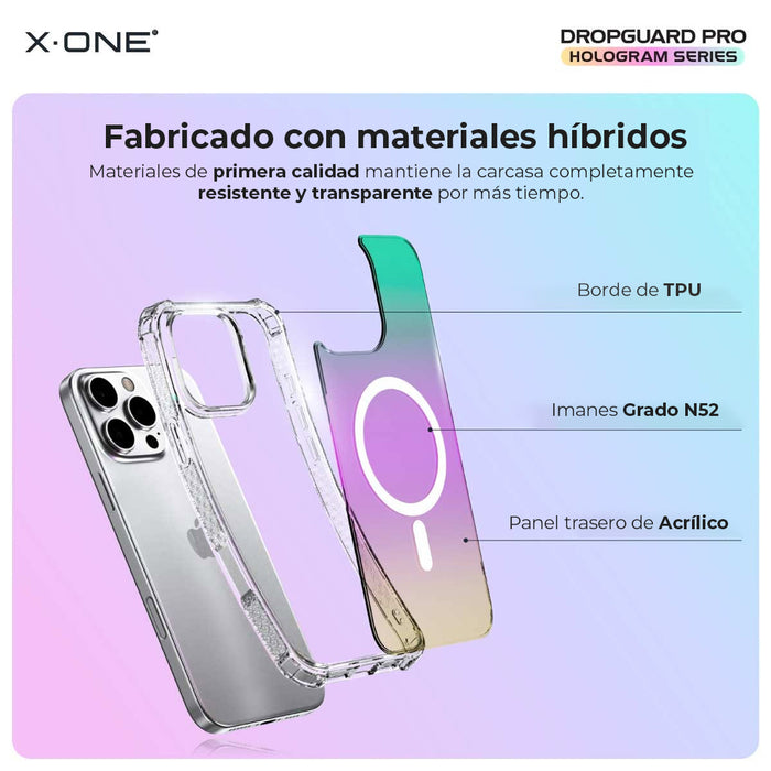 Carcasa DropGuard PRO Hologram iPhone 16 Serie