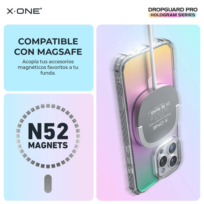 Carcasa DropGuard PRO Hologram iPhone 16 Serie