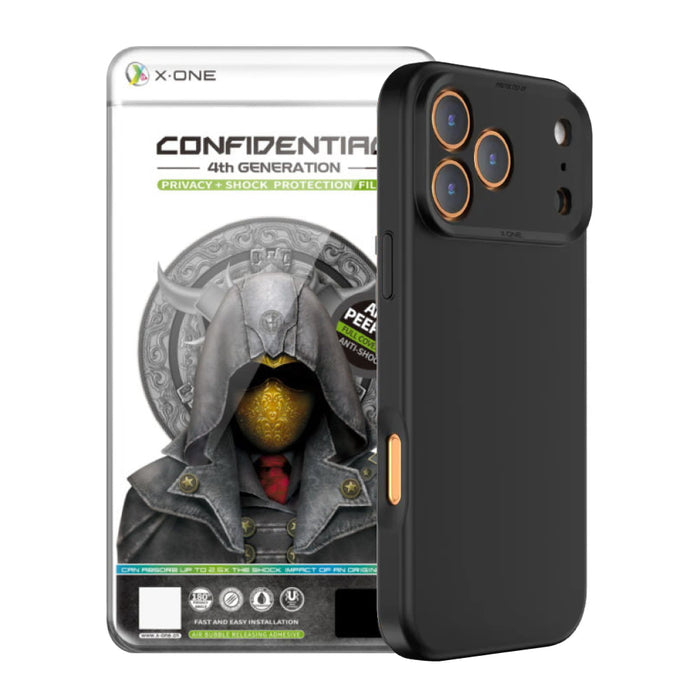 Carcasa 3.0 + Lámina Confidential iPhone 17 / Pro / Air / Pro Max