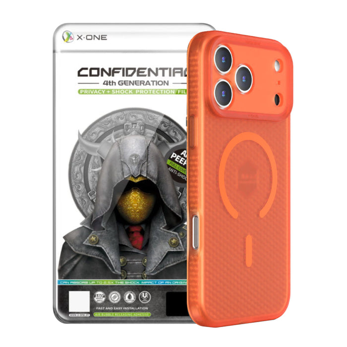 Carcasa 3.0 + Lámina Confidential iPhone 17 / Pro / Air / Pro Max