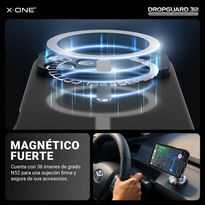 Carcasa Shock Dominator Magnetic iPhone 17 / Pro / Air / Pro Max