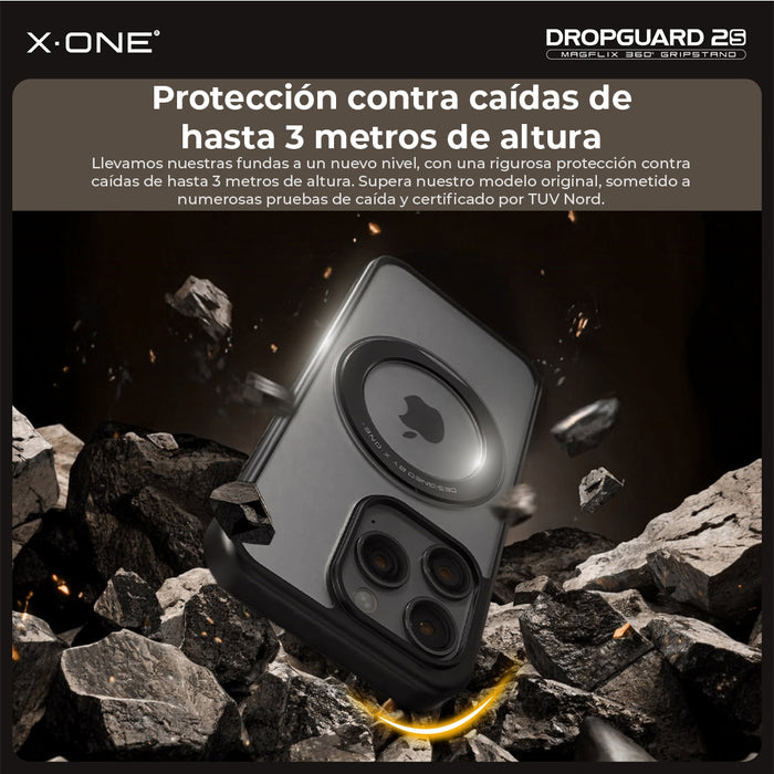 Carcasa DropGuard 2.0 Clear Ring iPhone 16 Serie