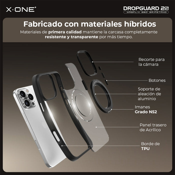 Carcasa DropGuard 2.0 Clear Ring iPhone 16 Serie
