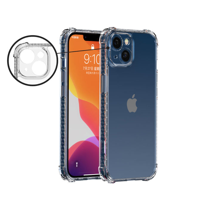 NDOOL Funda Para IPhone 13 Pro MAX Case, 3 En 1 Cristal Templado