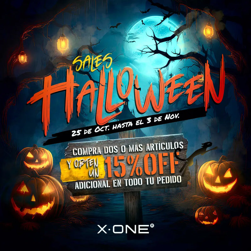 Oferta en Halloween 15%Extra de descuento al comprar dos o más artículos