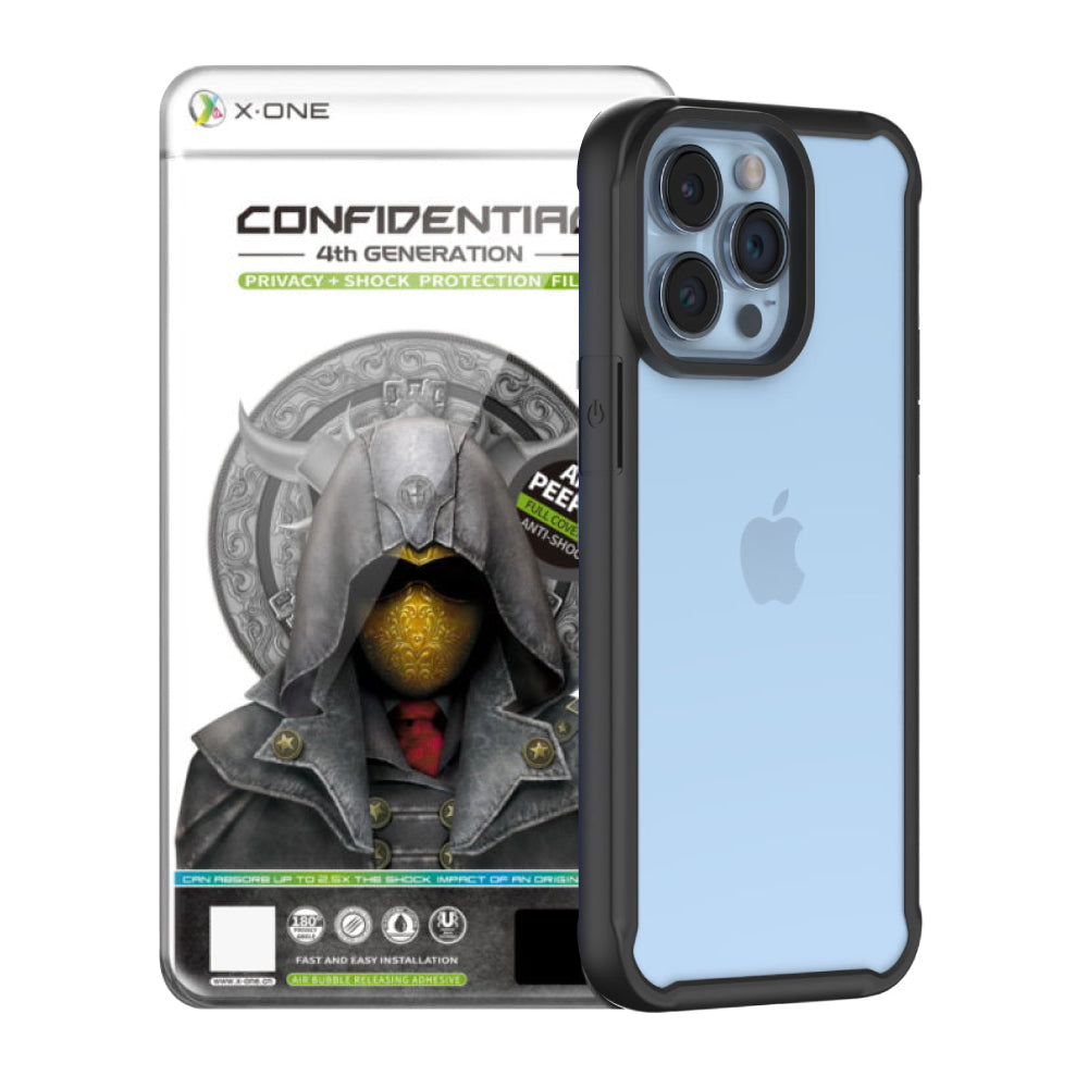 Kit Anti Espía 2.0 iPhone 13/ Pro/ Pro Max X-ONE Ultraresistente