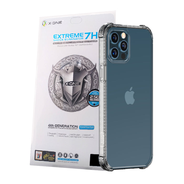 Kit Carcasa con Lámina Completa Anti Golpes para iPhone 12 Serie