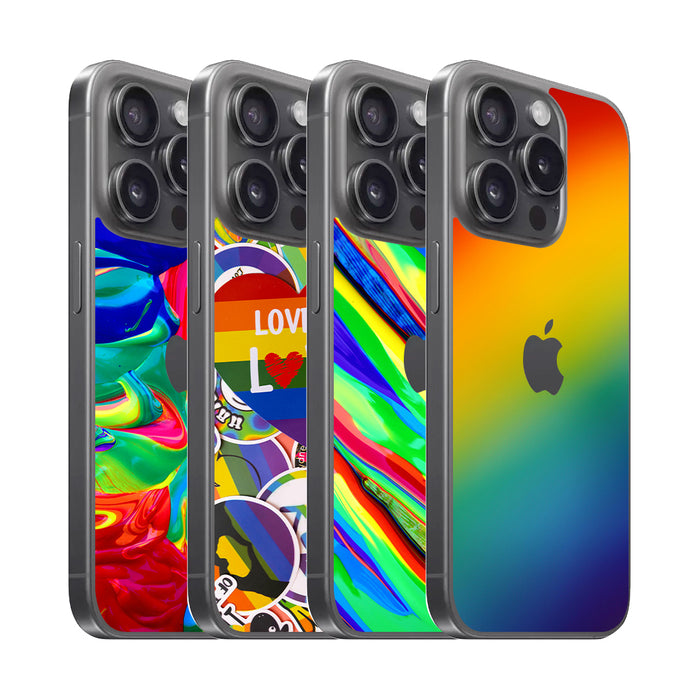 Lámina BackCover Skin Rainbow - iPhone